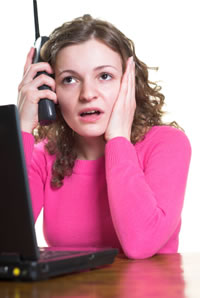 Struggle to get your message to shine
                              out